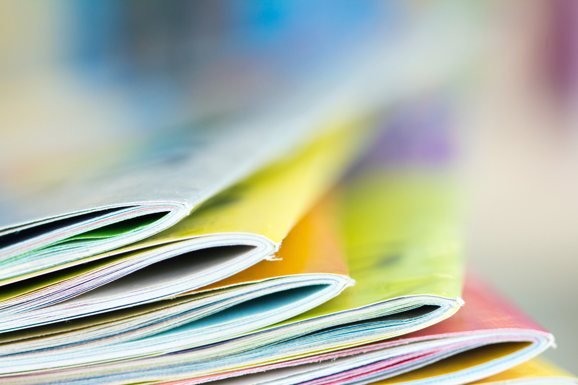 Different colored booklets