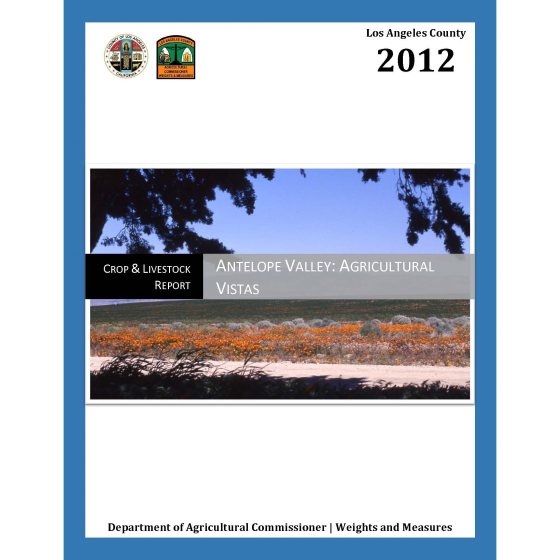 Crop Reports Agricultural Commissioner / Weights and Measures